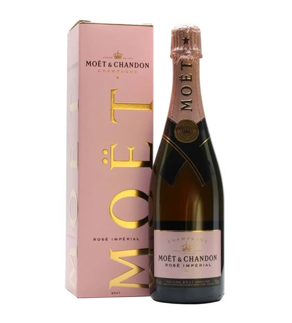 ruou champagne moet chandon rose imperial brut