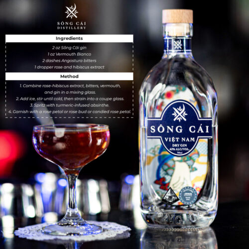 Rượu Gin Sông Cái Việt Nam Dry Gin | Chevalier
