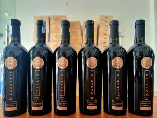 Rượu Vang Ý Casarini 14% Sangiovese Negroamaro 5 Rượu Vang Ý Casarini 14