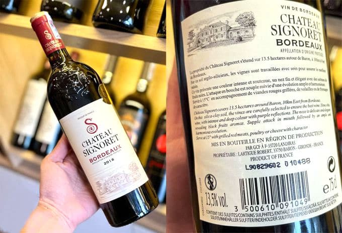 Rượu Vang Chateau Signoret Bordeaux 2018 5 unnamed file 101