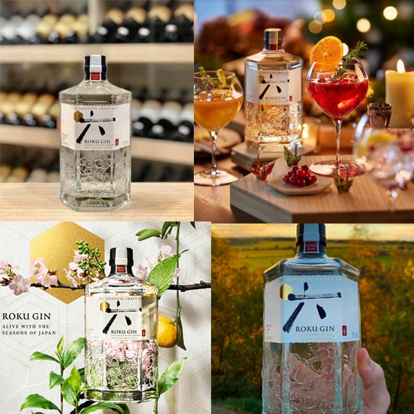Rượu Roku Gin ưa chuộng