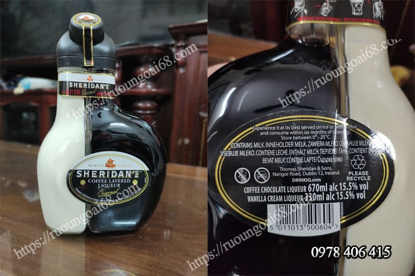 Rượu Sữa Sheridan's thông tin