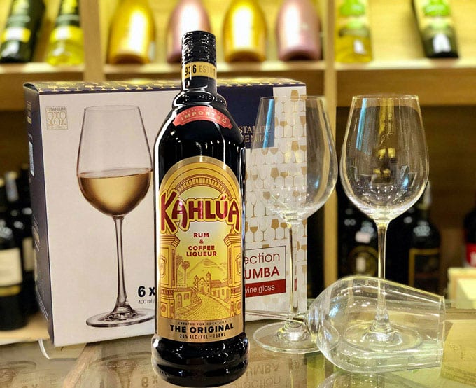 Rượu Kahlua thành phần chính trong pha chế