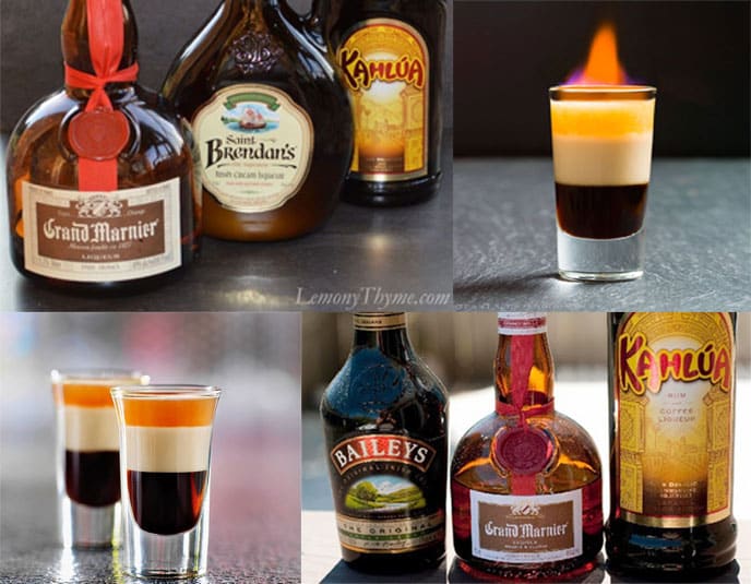Rượu Kahlua được pha với các loại rượu