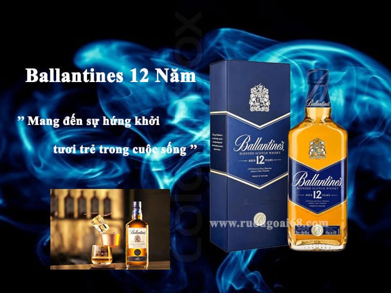 Rượu Ballantines 12 Năm