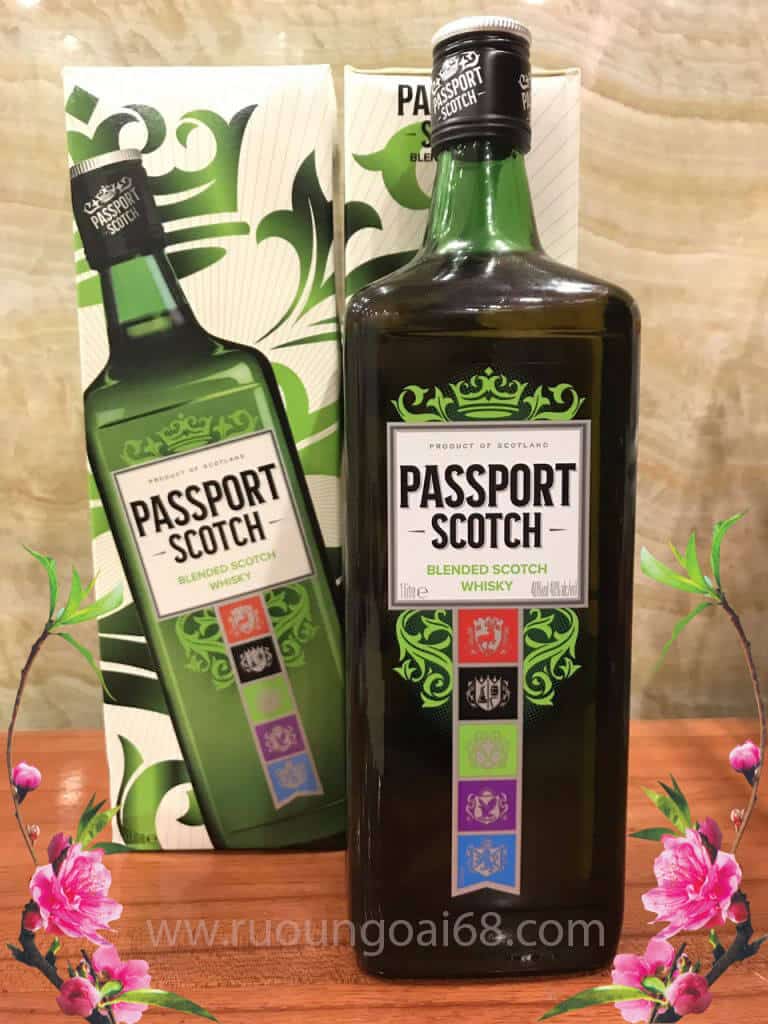 Rượu Passport Scotch 1 Lít