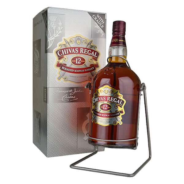Rượu Chivas 12 Năm 4000ml Kệ sắt