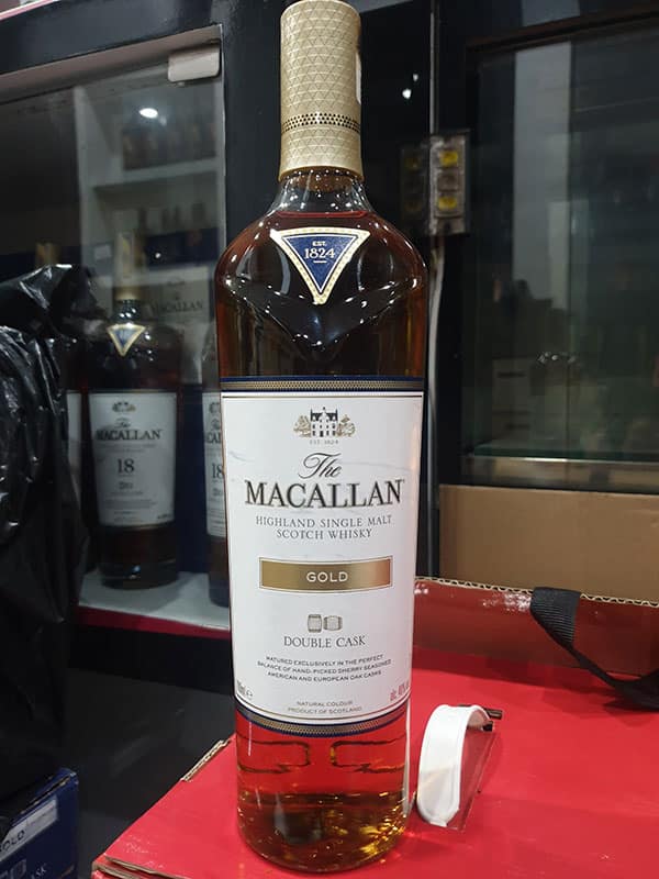 Rượu Macallan Gold UK 700ml 13 Rượu Macallan Gold UK Xách tay