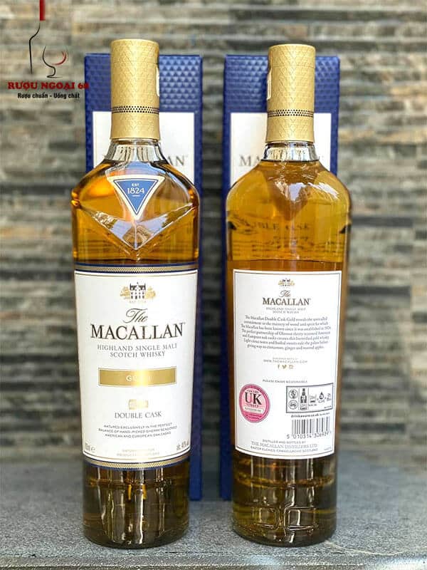 Rượu Macallan Gold UK 700ml 10 ruou macallan gold uk