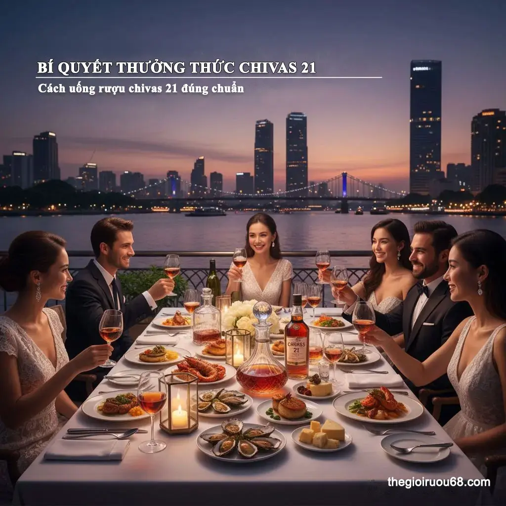 Cách uống rượu chivas 21 đúng chuẩn chuyên gia 5 Cách uống rượu Chivas 21 chuẩn chuyên gia