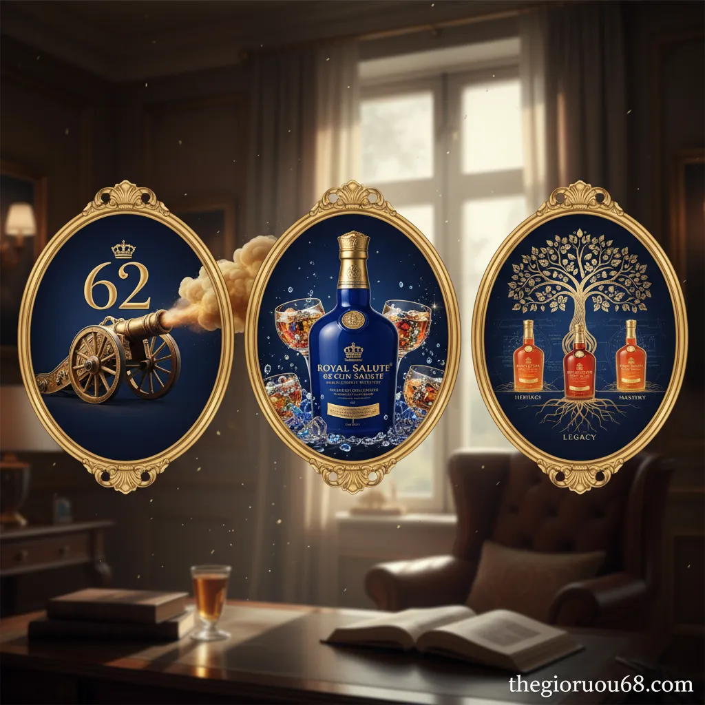 Giới thiệu rượu Royal Salute 62 Gun Salute 4 Giới thiệu Rượu Hoàng gia Royal Salute 62 Gun Salute":